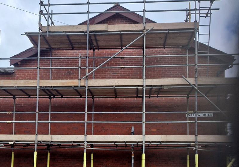 builders scaffolding
